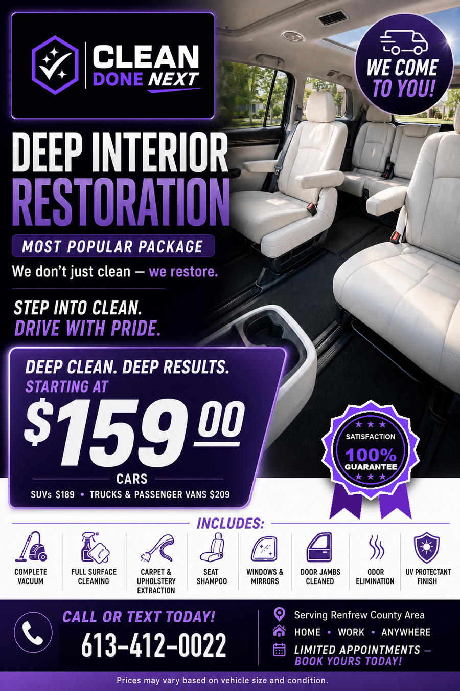 Clean Done Next deep interior restoration service